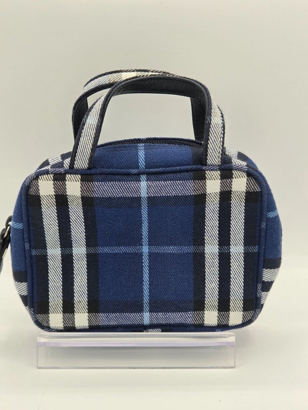 Burberry Blue Label Nova Check Mini Cosmetic / Vanity Bag